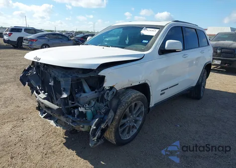 2016 Jeep Grand Cherokee Limited 75Th Anniversary из США, поврежденный, VIN 1C4RJEBGXGC335870